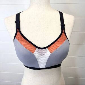 🌺3 FOR $20🌺 -Victoria’s Secret VSX Incredible Sports Bra 32B Gray Burnt Orange